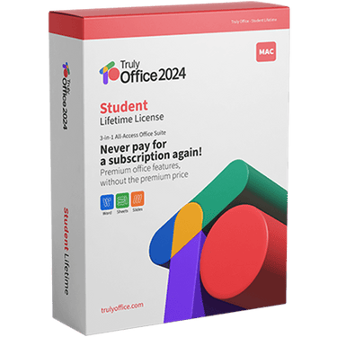 Truly Office Truly Office 2024 Student Lifetime License for Mac